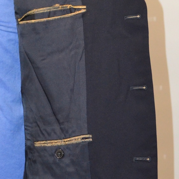 Joseph Abboud 43R Sport Coat Blazer Suit Jacket Na - Picture 5 of 8